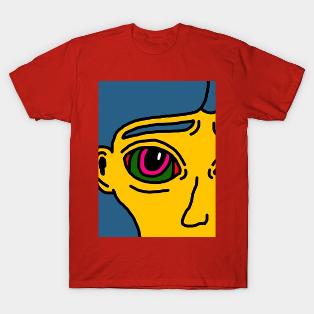 face 1 T-Shirt by baeb